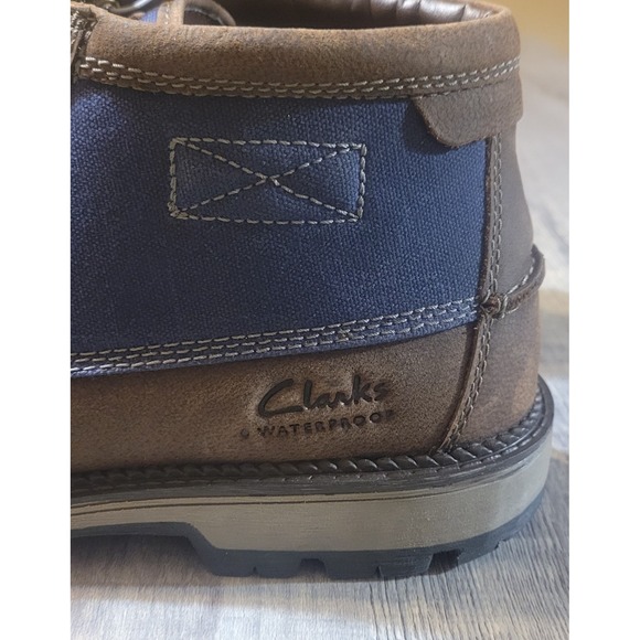 Clarks Maplewalk Moc Waterproof Hiking Boots Men\'s US Size 12 New main image 6